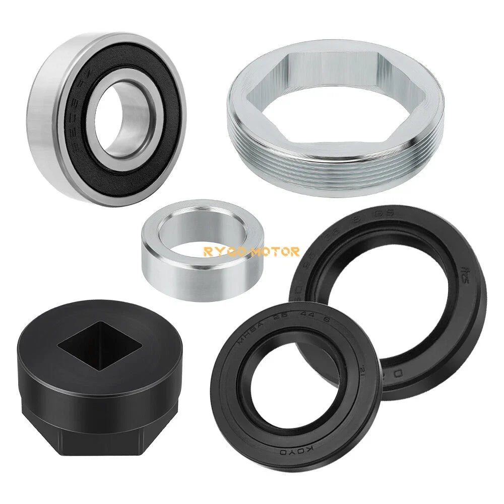 Steering Stem Bearing Seal Holder Nut & Tool Kit for Kodiak 400 450 700