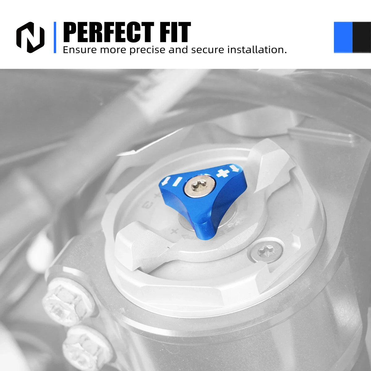 48mm Fork Knob Adjusters for Husqvarna TC85 TC125 TC250 TE FE 250-501 (2020–2022)