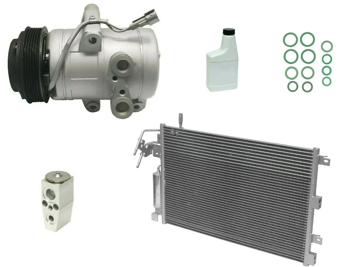 AC Compressor Kit with Condenser for Chevrolet Captiva (2007–2016)