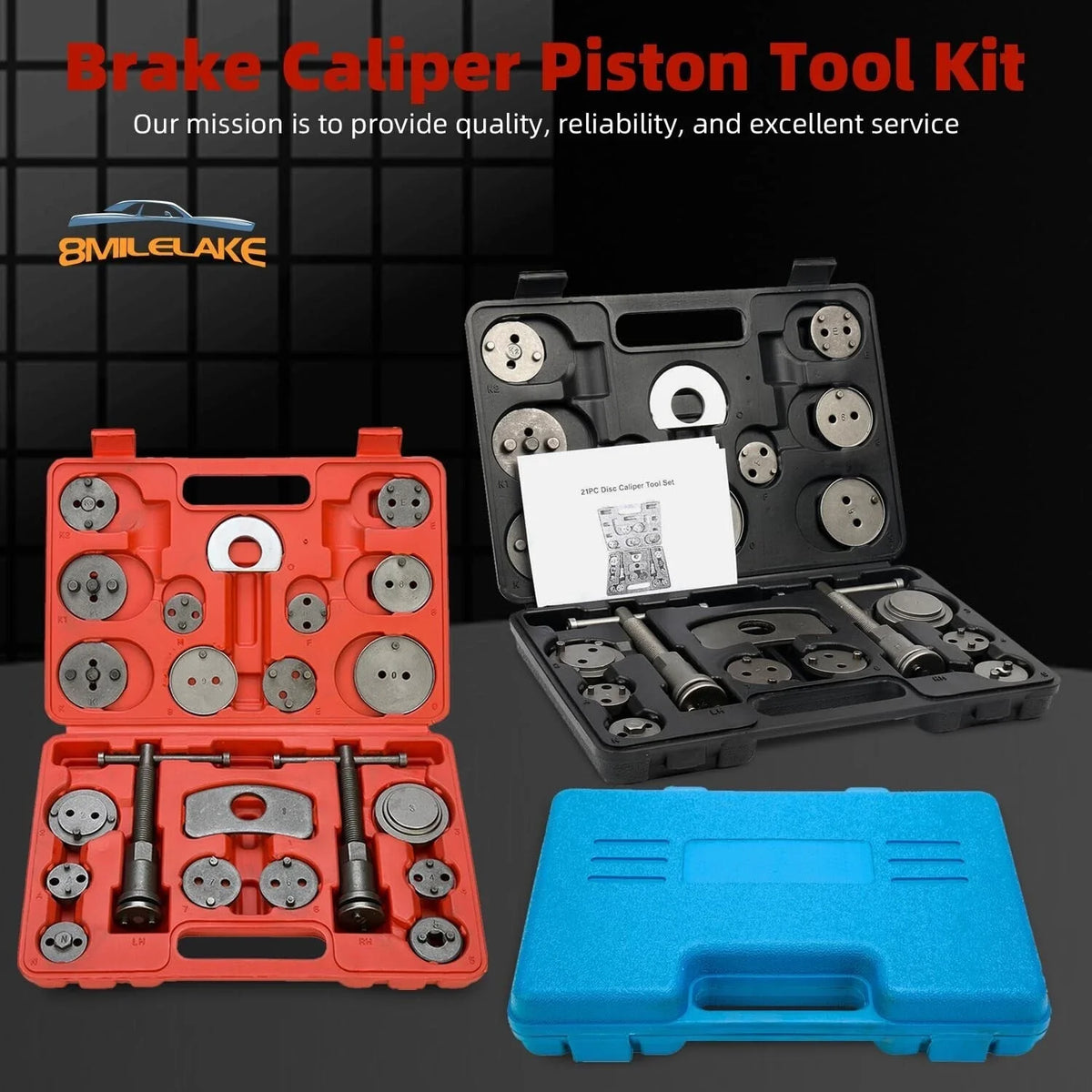 Brake Caliper Compressor Tool Set (24 Pack) for Toyota Hilux N70