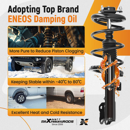 Complete Shocks Struts Coil Spring for Lancer Mitsubishi 2008-2017