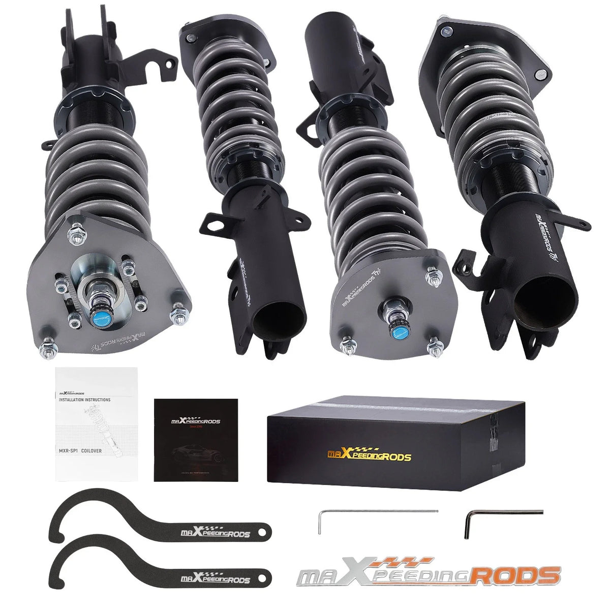 24 Adjustable Damper Coilovers for Toyota Corolla (1988-1999)