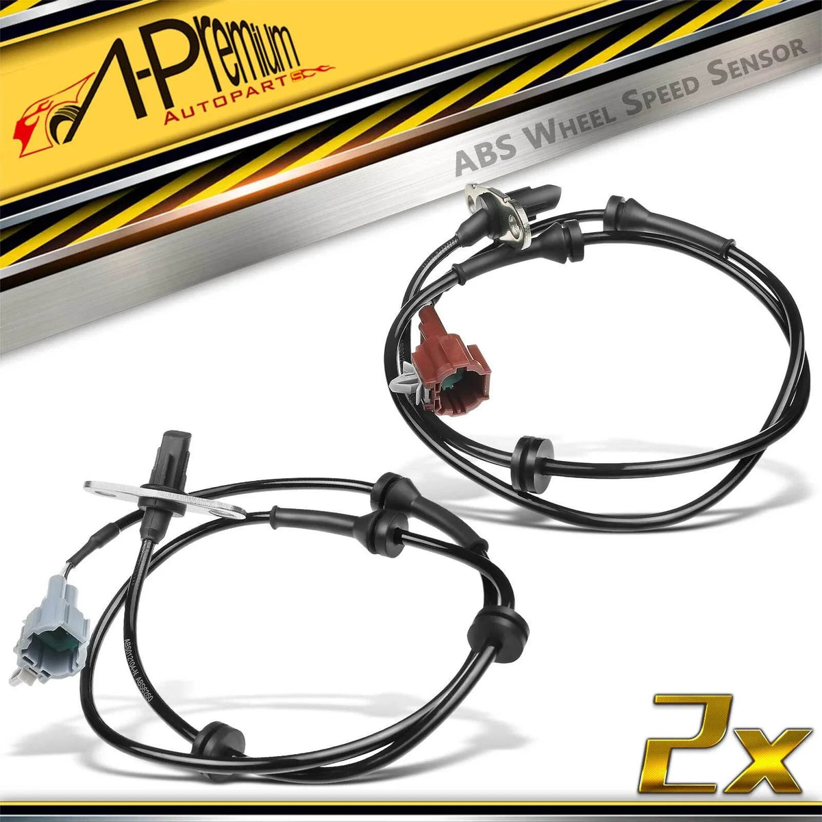 2X Rear ABS Wheel Speed Sensor for Nissan Frontier (2005–2019)