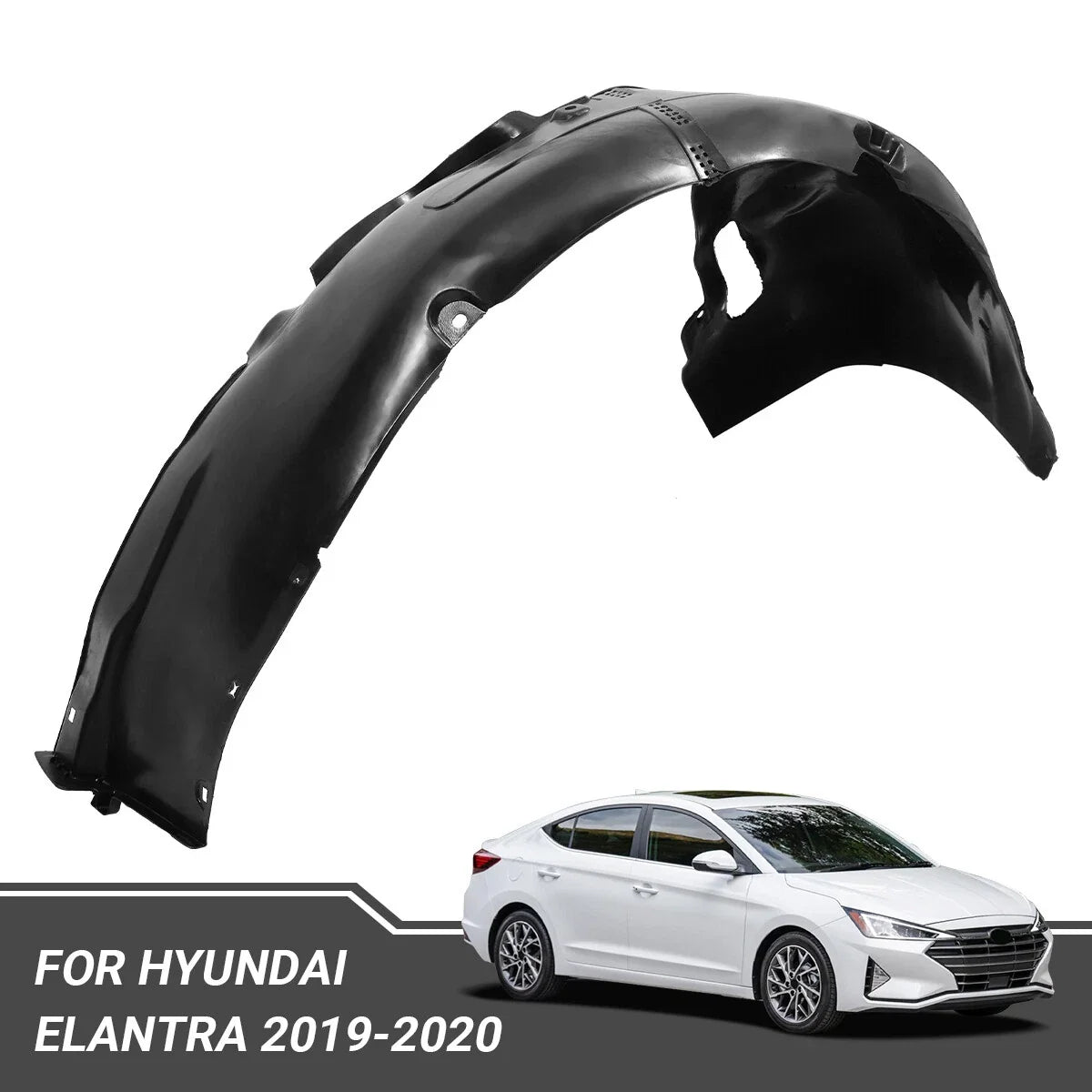 Inner Fender Liner Front for Hyundai Elantra (2019-2020)