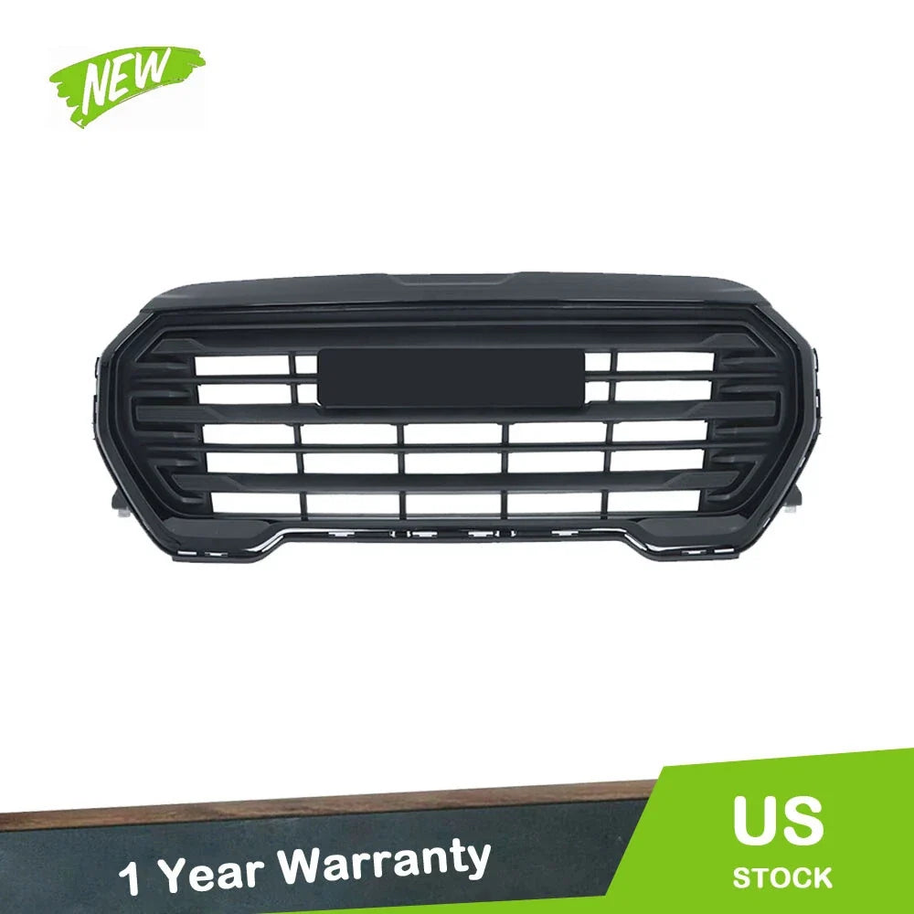 Front Upper Grille for GMC Terrain (2022–2023) Black Plastic