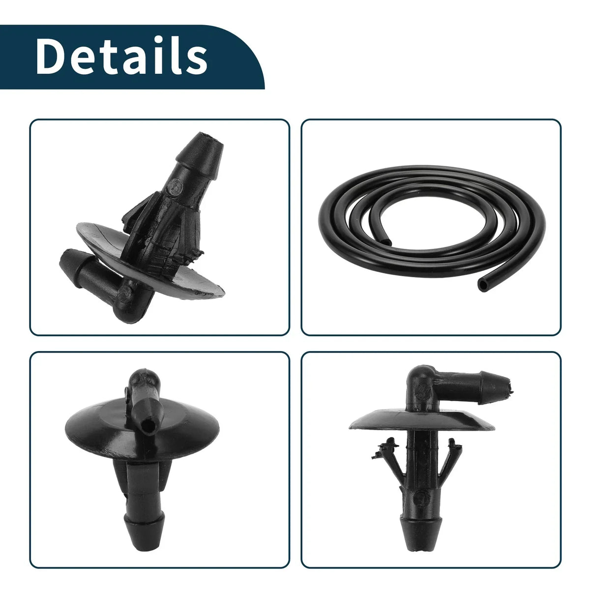 Windshield Washer Jets & Hose for Dodge Sprinter 2002-2018