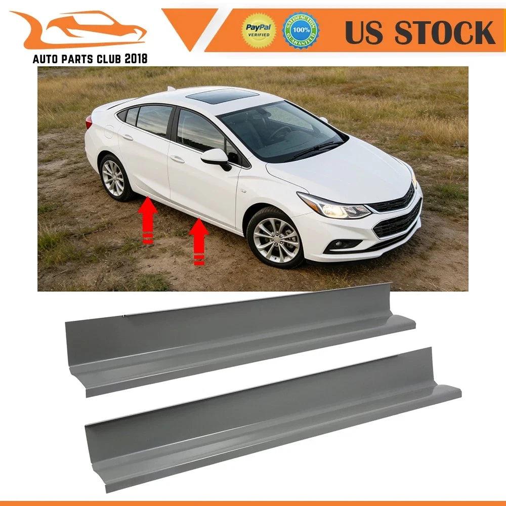 Outer Rocker Panels Pair for Chevrolet Cruze Sedan (2011–2016)