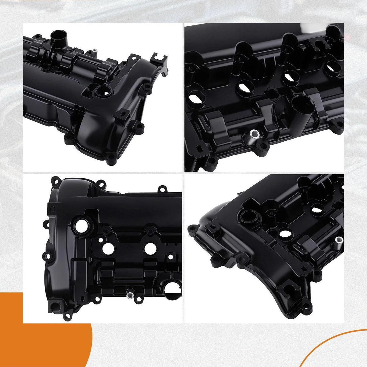 Aluminum Engine Valve Cover Set for Mazda 3/CX-3/CX-5 (2013–2018) PE02-10-210A 2.0L