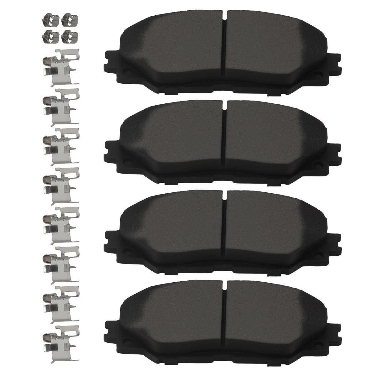 Front Ceramic Brake Pads Set for Toyota Corolla Matrix Prius V RAV4 (2006–2018)