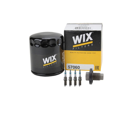 Wix Engine Oil Filter Kit with Denso Spark Plugs for Jeep Compass 2007-2017