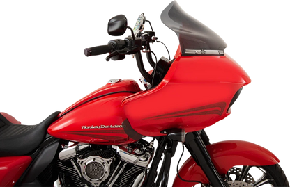 14" Windshield Dark Smoke Sport Flare for Harley Road Glide (2015–2023)