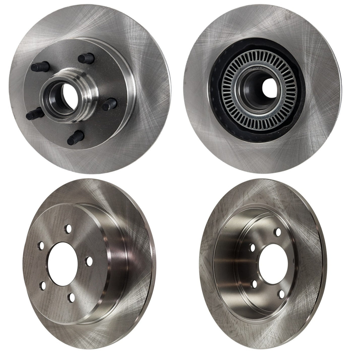 Front and Rear Brake Rotors for 1998-2002 Ford Ranger