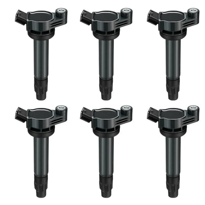 Set of 6 Ignition Coils for BMW 528i 2008-2011, 328i 2007-2013