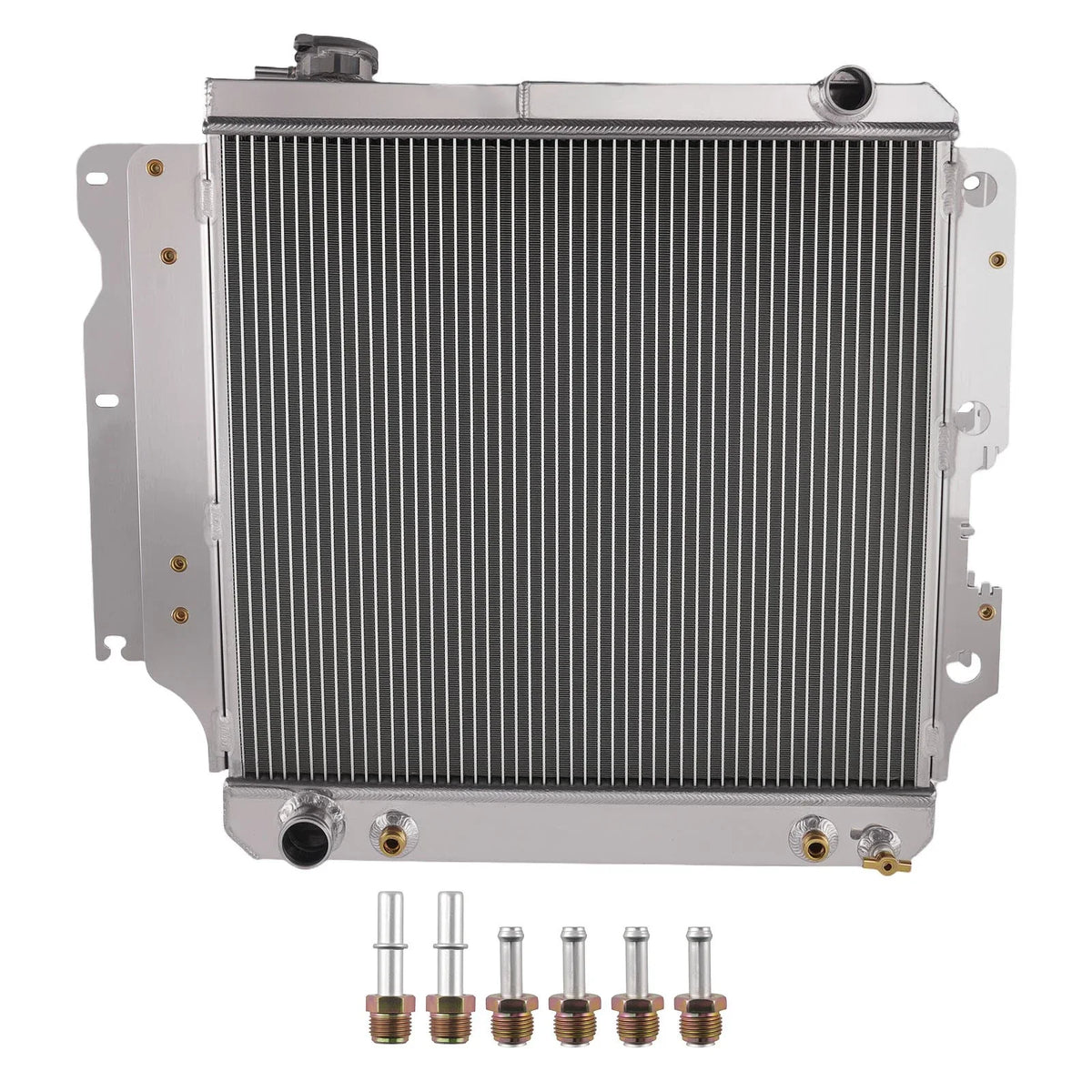 Aluminum 3 Row Radiator for Jeep Wrangler (1997–2006) CU2101