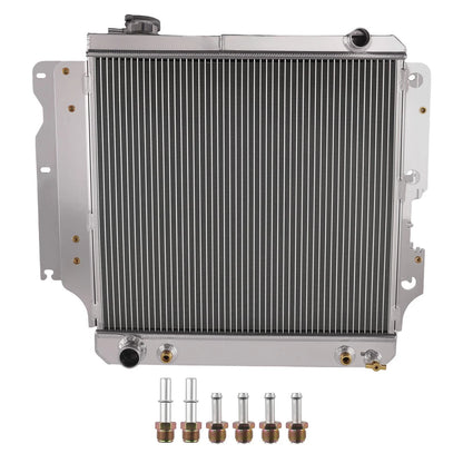 Aluminum 3 Row Radiator for Jeep Wrangler (1997–2006) CU2101