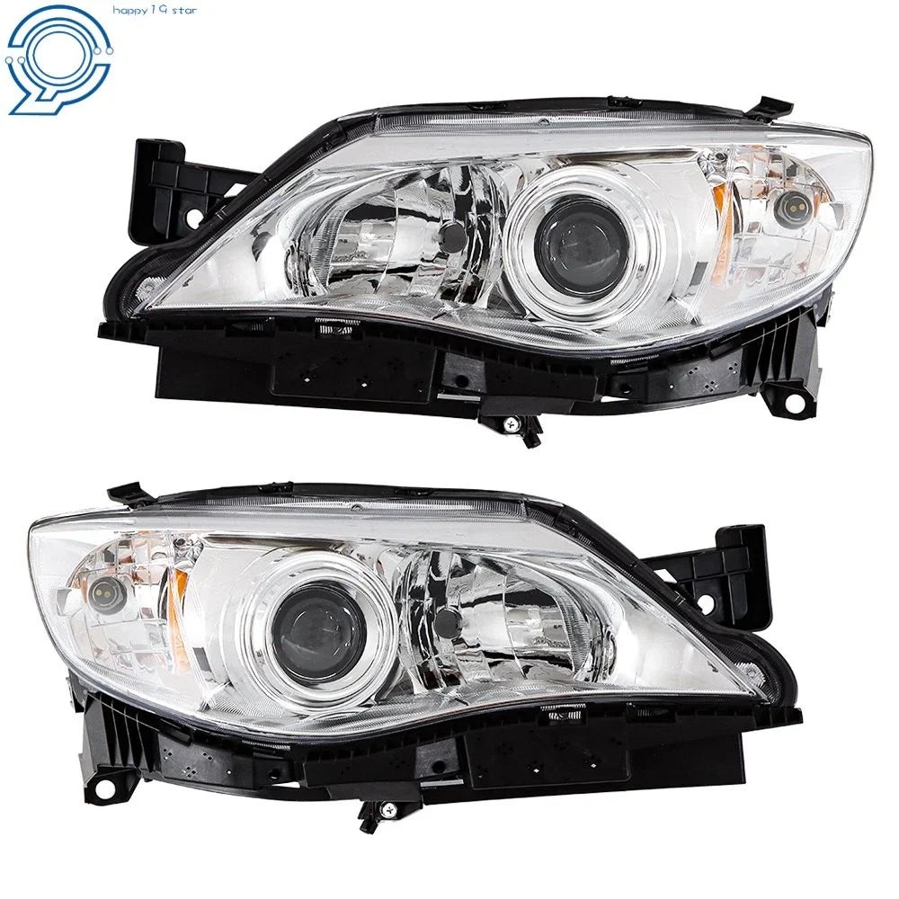 Set of 2 Halogen Headlights for Subaru Impreza (2008–2011)