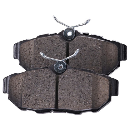 Set of 4 Rear Ceramic Brake Pads for Ford Mustang (2011–2014)