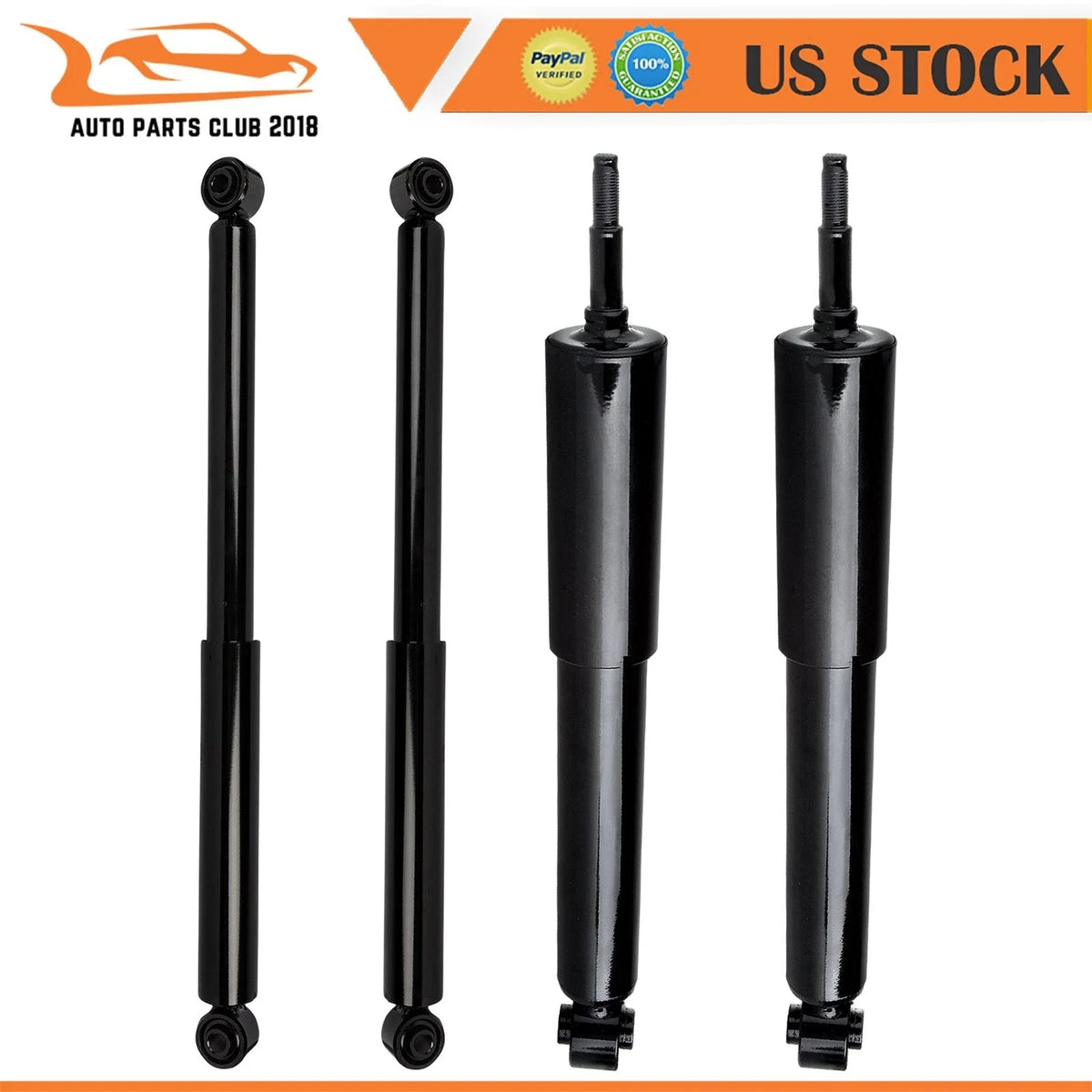 Set of 4 Struts Shocks for Dodge Ram 1500 (2002–2005) 4WD