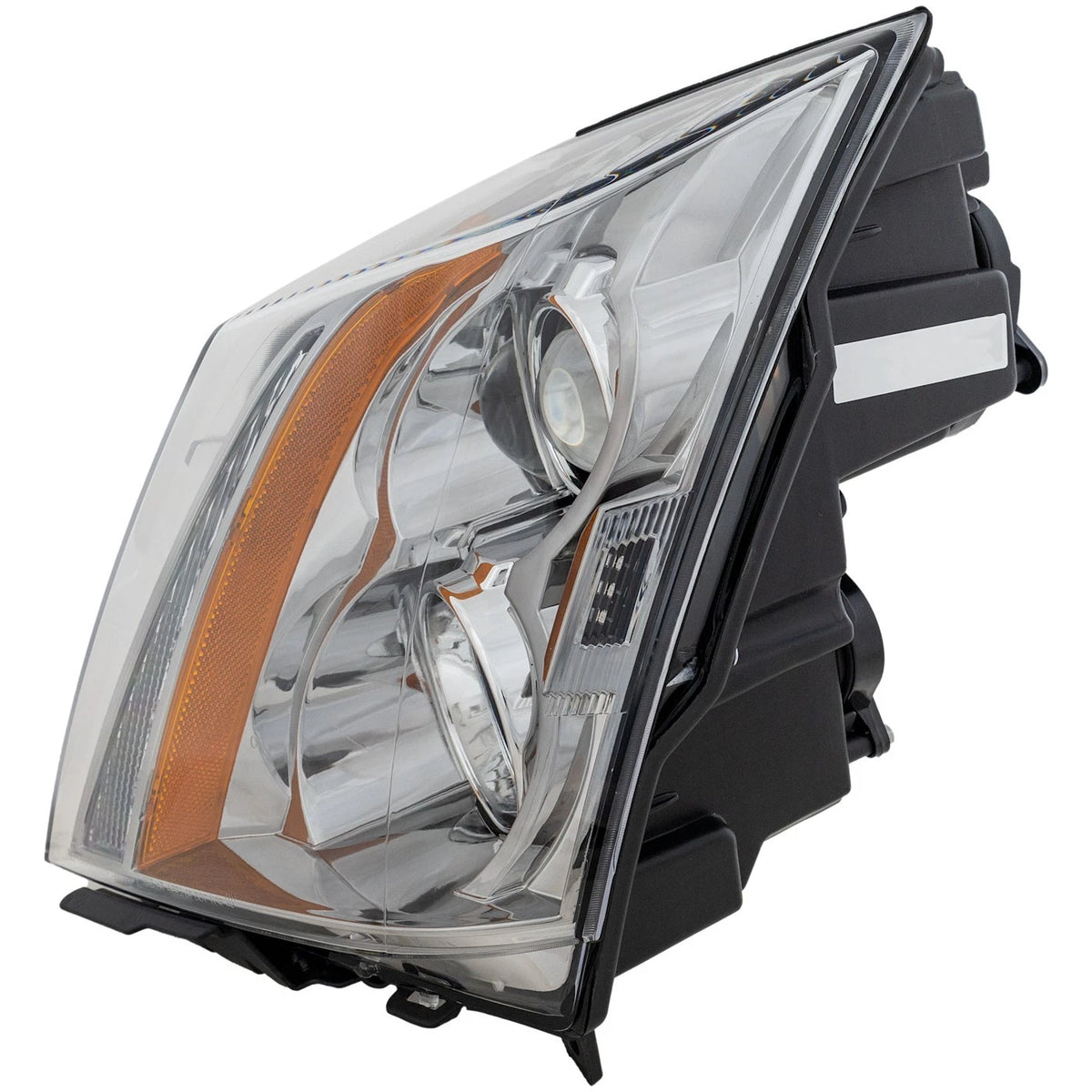 Driver Side Headlight for Cadillac CTS (2008–2015) Halogen with Bulb