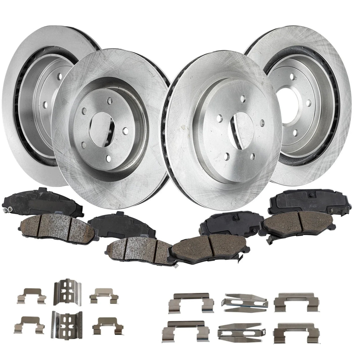 Brake Rotor and Pad Set for Corvette, Cadillac XLR (2005-2013)
