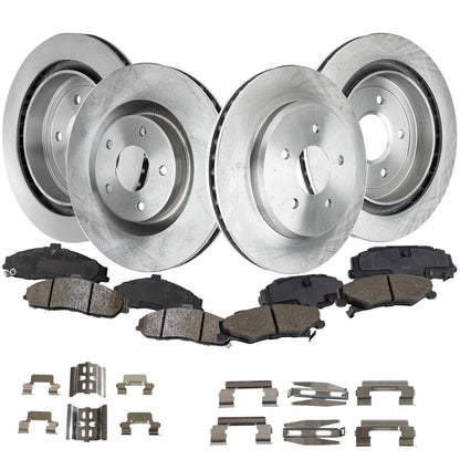 Brake Rotor and Pad Set for Corvette, Cadillac XLR (2005-2013)