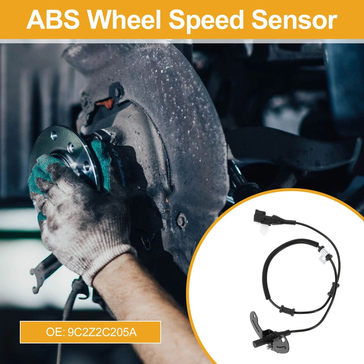 ABS Wheel Speed Sensor No. 9C2Z2C205A for Ford E-150 E-250 (2004–2014)