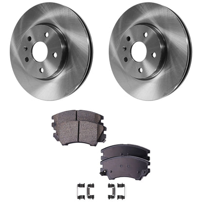 Front Brake Disc Rotors and Pads Kit for Chevrolet Camaro (2010–2015)