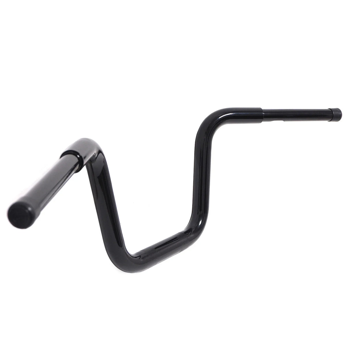 Black 12" Fat Mini Ape Handlebar w/ Riser for Harley Softail (2018-2023)
