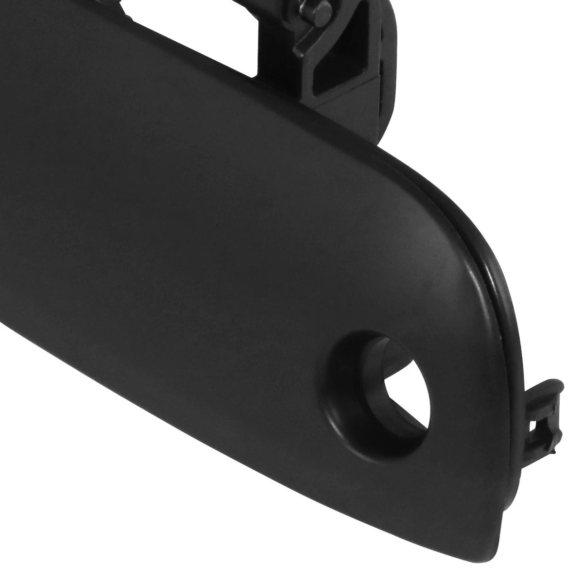 Front Left Exterior Door Handle for Honda Fit (2009–2013) - Keyhole, Primed Black