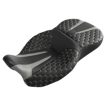 Passenger & Driver Pillion Seat for Harley Touring (2009-2023)