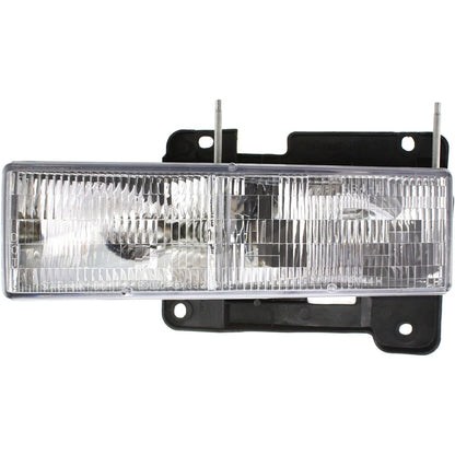 Headlight Pair for GMC Yukon (1992–1999) CAPA Composite