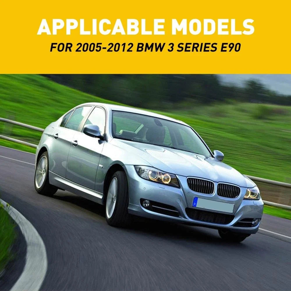 Carbon Fiber Headlight Switch Frame Cover for 3 Series E90 2007-2013