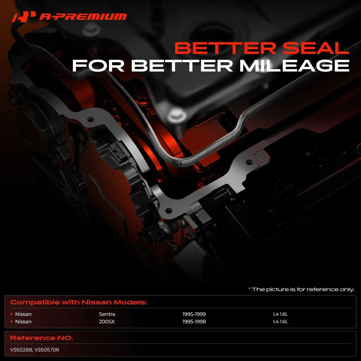 Valve Cover Gasket Set for Nissan Sentra Engine
