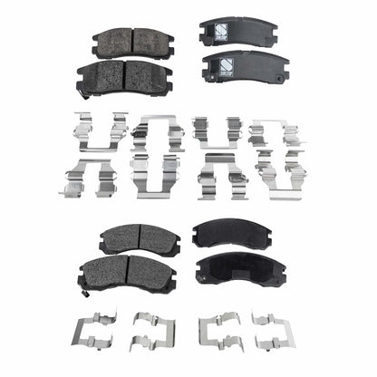 Ceramic Brake Pad Set for Mitsubishi Eclipse (1995–2000)