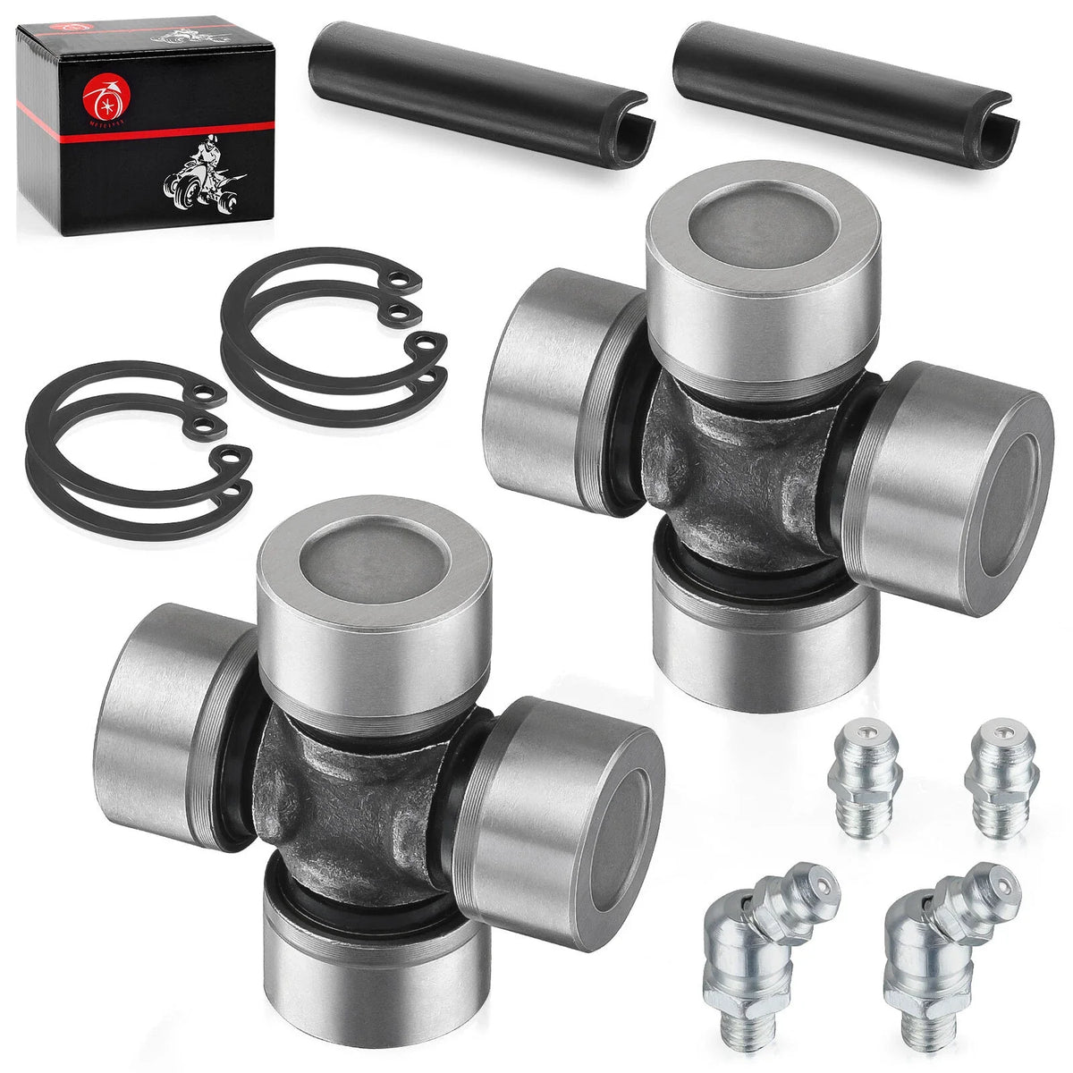 Front Drive Shaft U-Joint Pair for Polaris Sportsman 550 850 1000 (2011-2017)