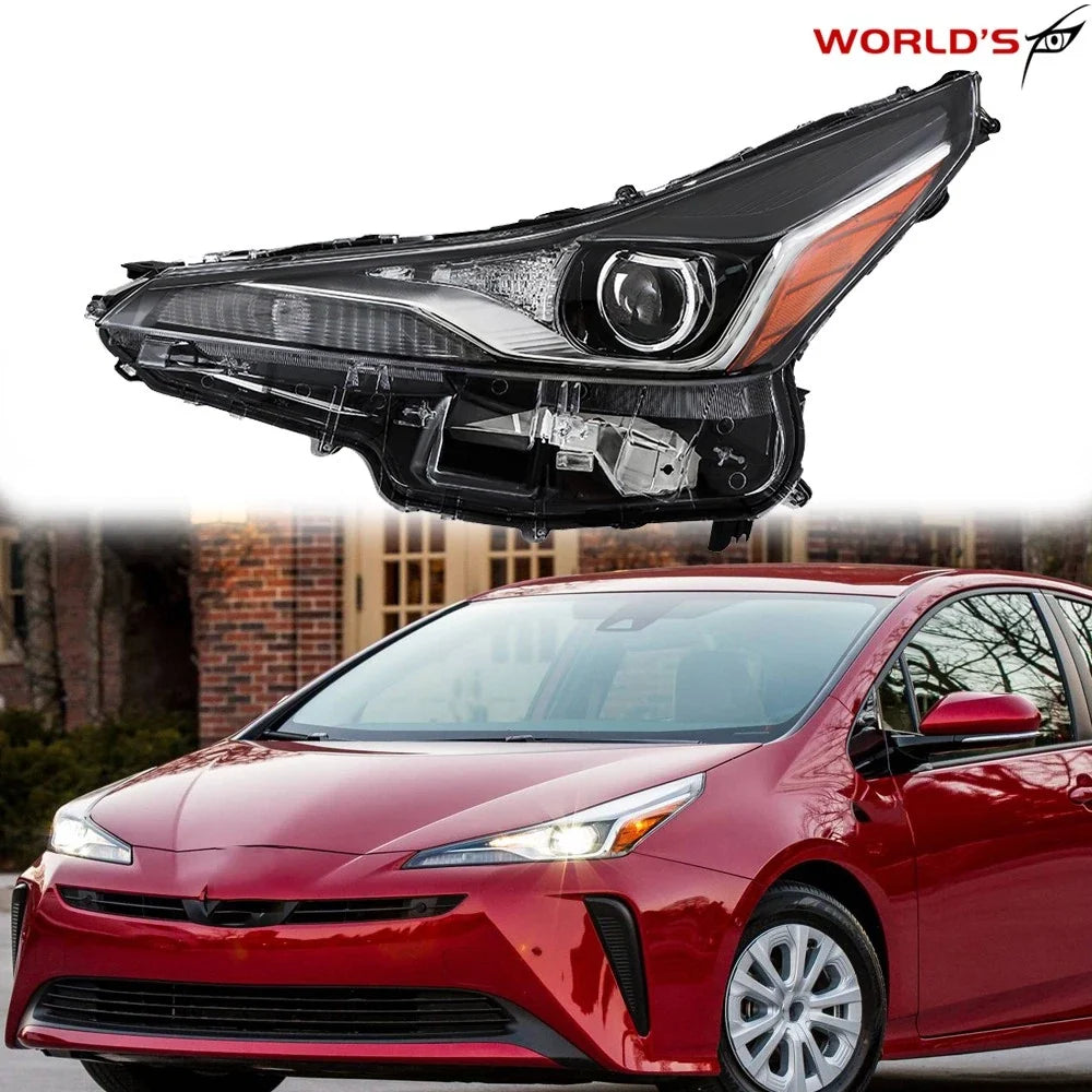 Left Headlight Assembly for Toyota Prius (2019–2022) LED Driver Side