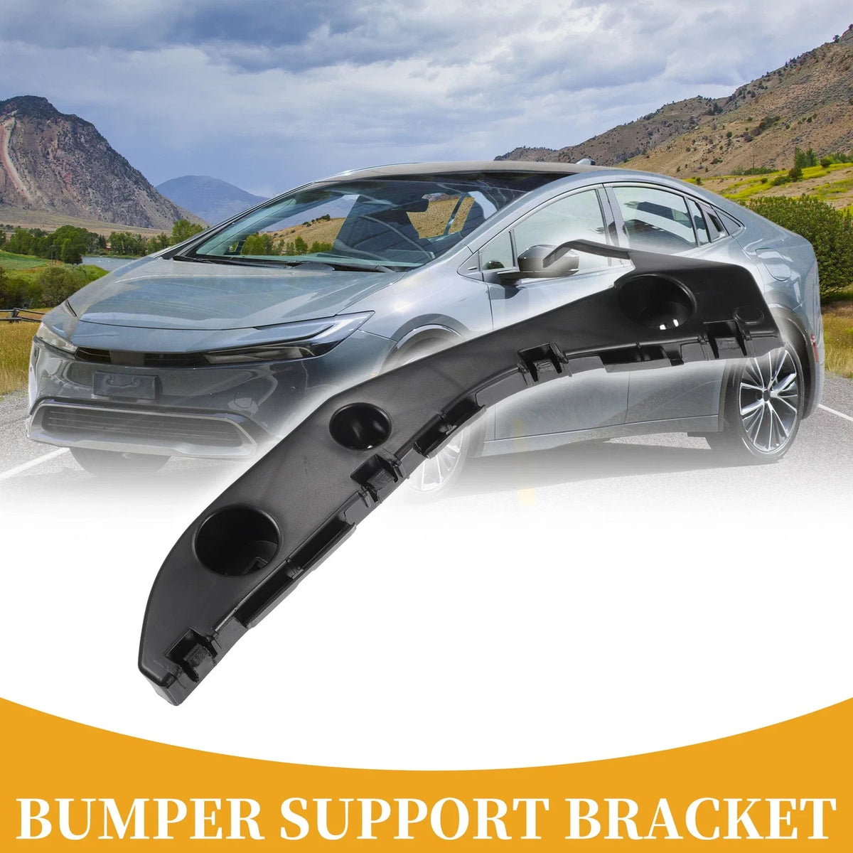 LH Front Bumper Support Bracket for Toyota Prius (2004–2009)