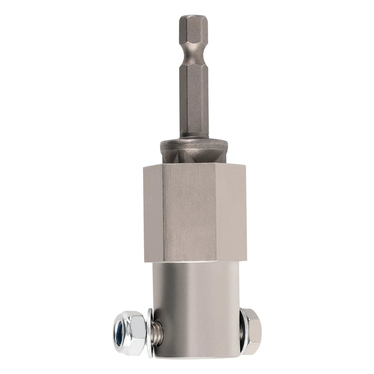 Stainless Steel Trailer Jack Crank Handle Cordless Drill Adapter Set