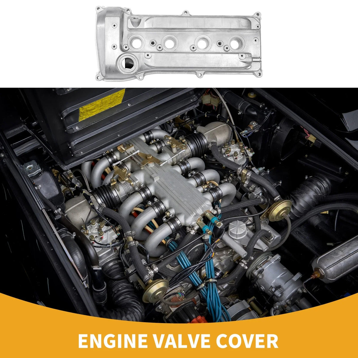 Front Engine Valve Cover No. 1120128033 for Toyota Camry 2.4L (2002–2011)