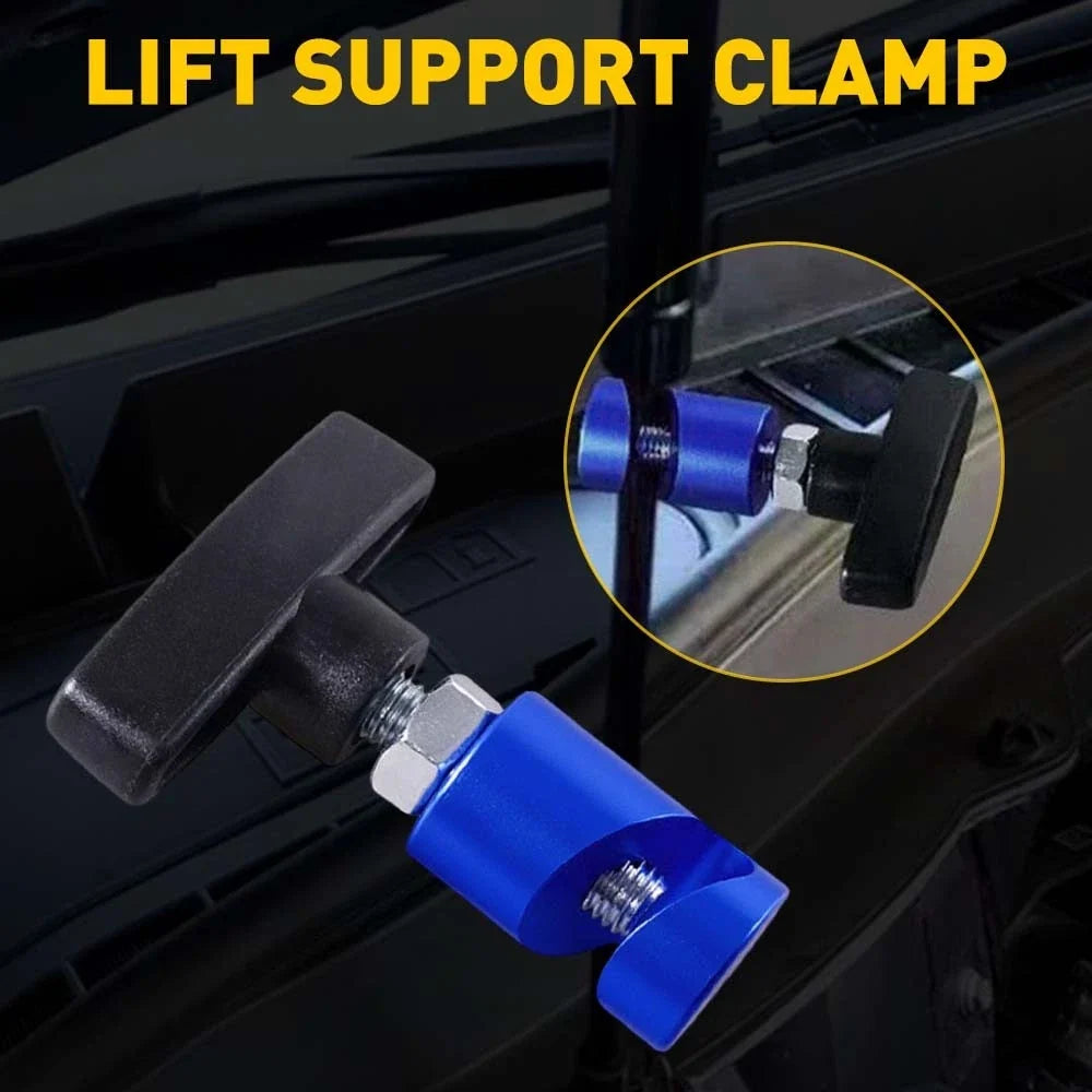 Tailgate Strut Retainer Hood Lift Support Clamp (Universal Fit)