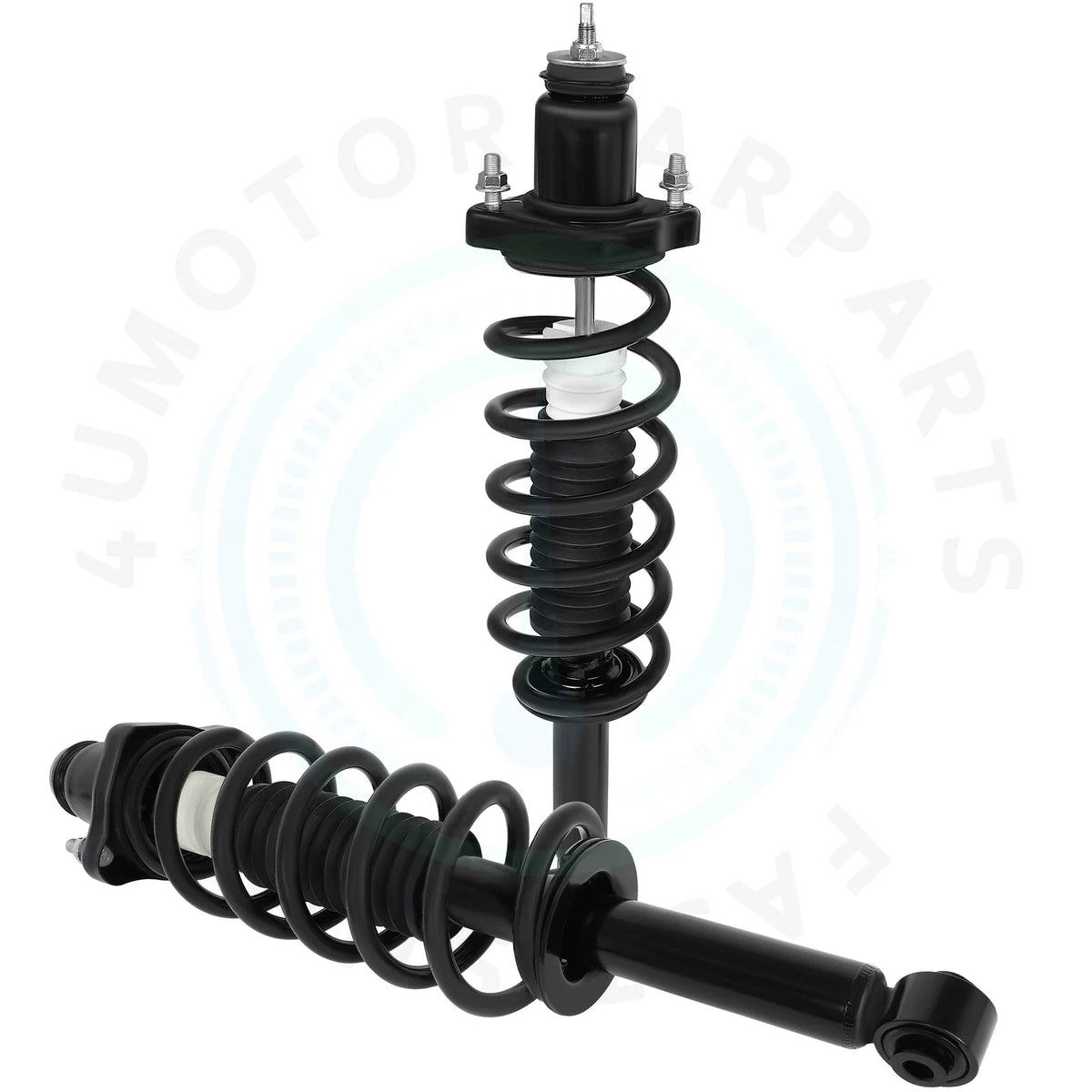 Set of 2 Rear Shocks Struts with Coil Spring for Dodge Journey (2009–2010)