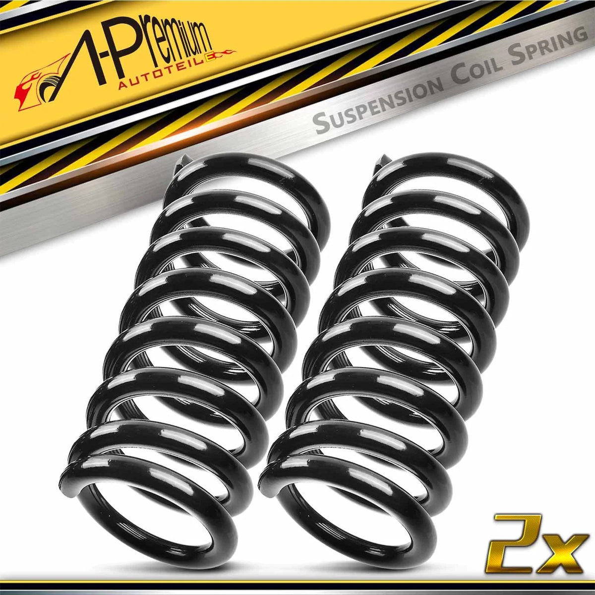 2X Front Coil Springs for Nissan Titan (2004–2015)
