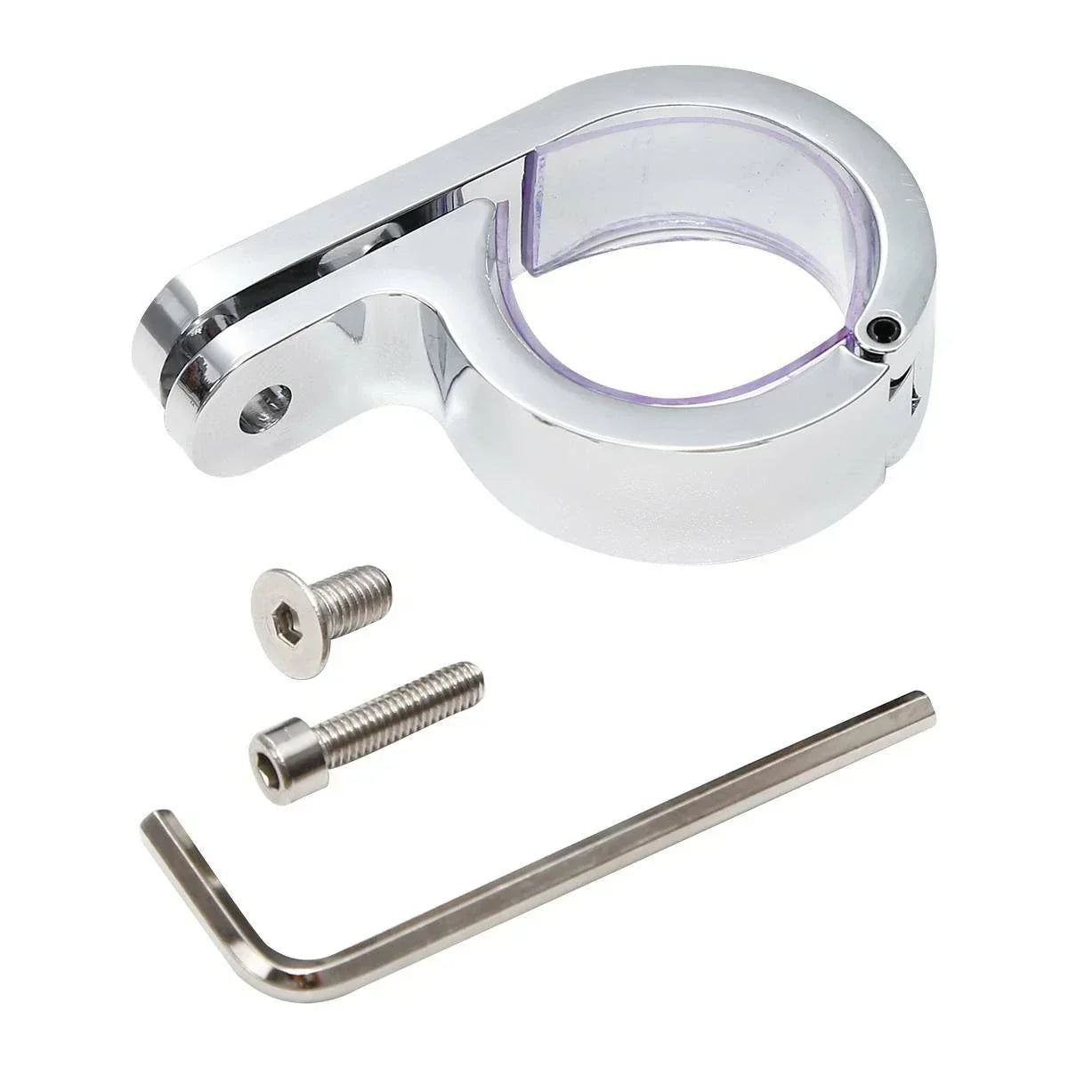 Universal Handlebar Mounts Clamp Clock 1 1/4" for Suzuki Harley