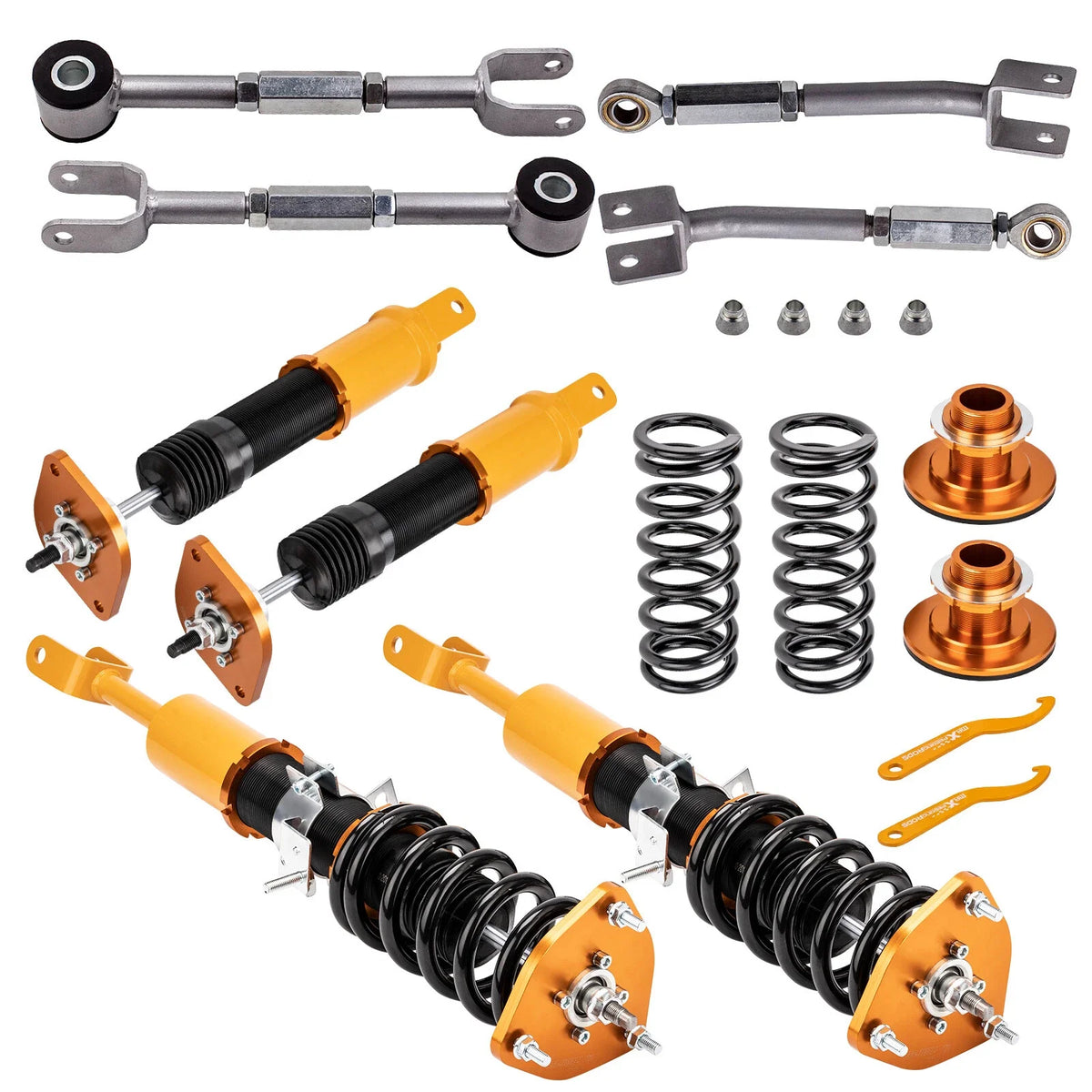 Coilover Shocks & Struts Rear Kit with Adjustable Height for G35 2003-2007