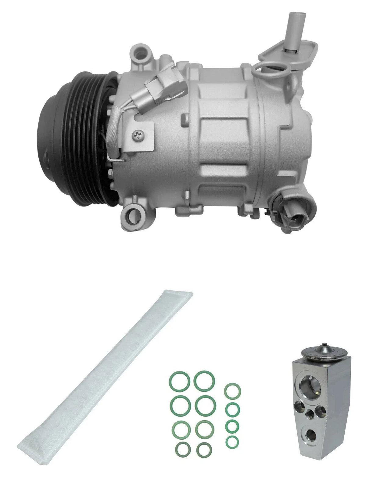 A C Compressor Kit Replacement for Jeep Cherokee 2.4L (2017–2017)