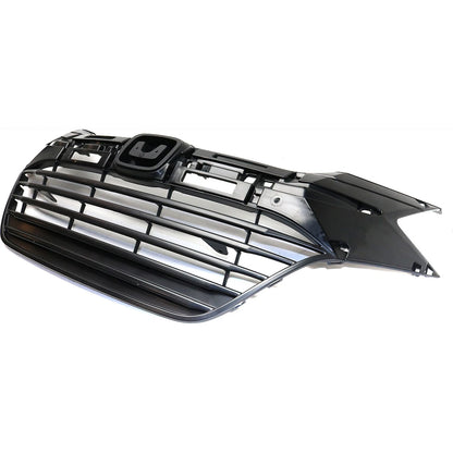 Grille Assembly for Honda HR-V (2016–2018) Textured Black Shell