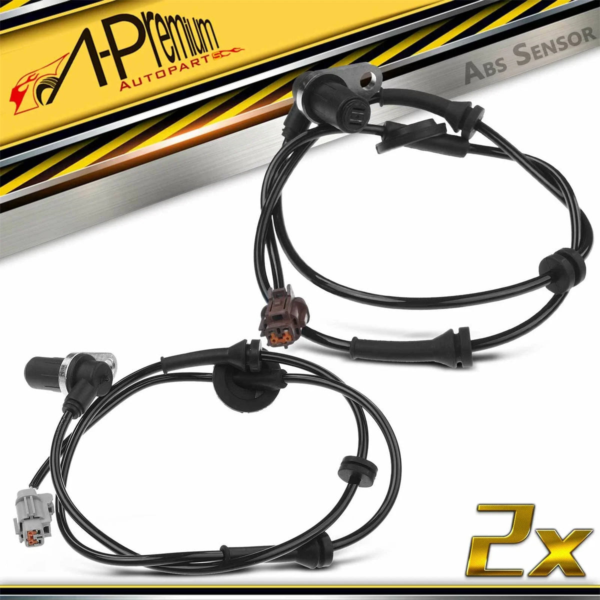 2X Front ABS Wheel Speed Sensors for Nissan Maxima (2002–2003)