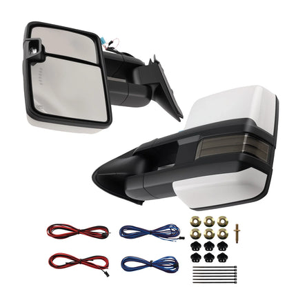 2007 Chevy Silverado Classic Heated Side View Mirror - Chrome