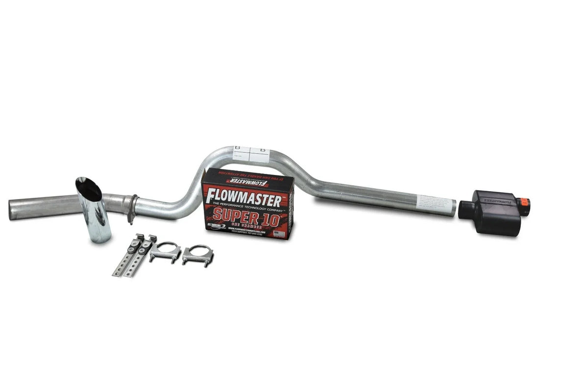 3" Single Exhaust Kit - Flowmaster Super 10 for Chevy GMC 1500 (1999–2006)