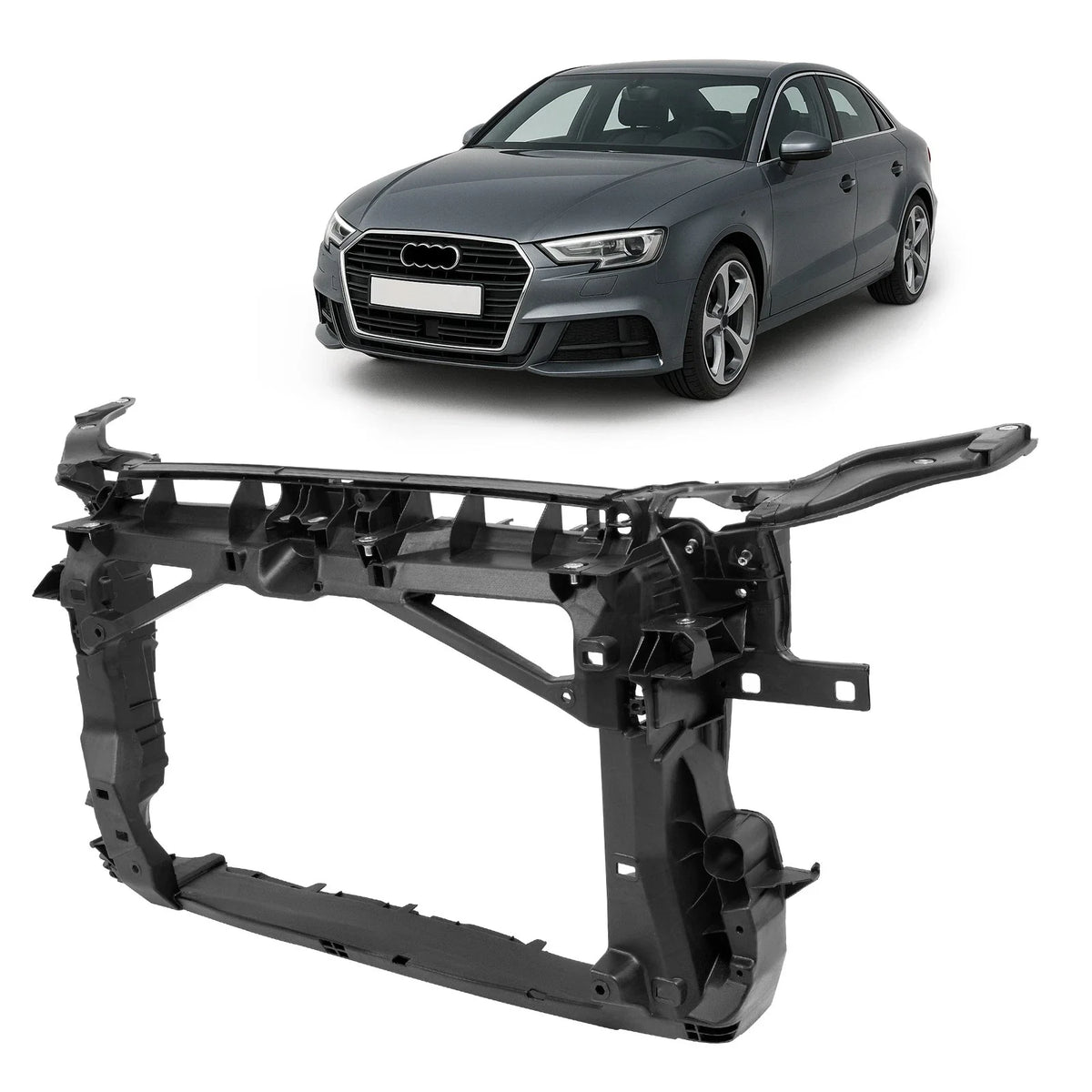 2015-2020 Audi A3 Quattro S3 Sedan Radiator Support Core Assembly
